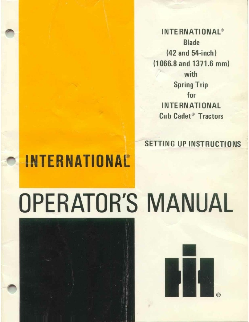 Cub Cadet 108 User manual