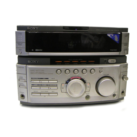 Sony STR-VX700 User manual