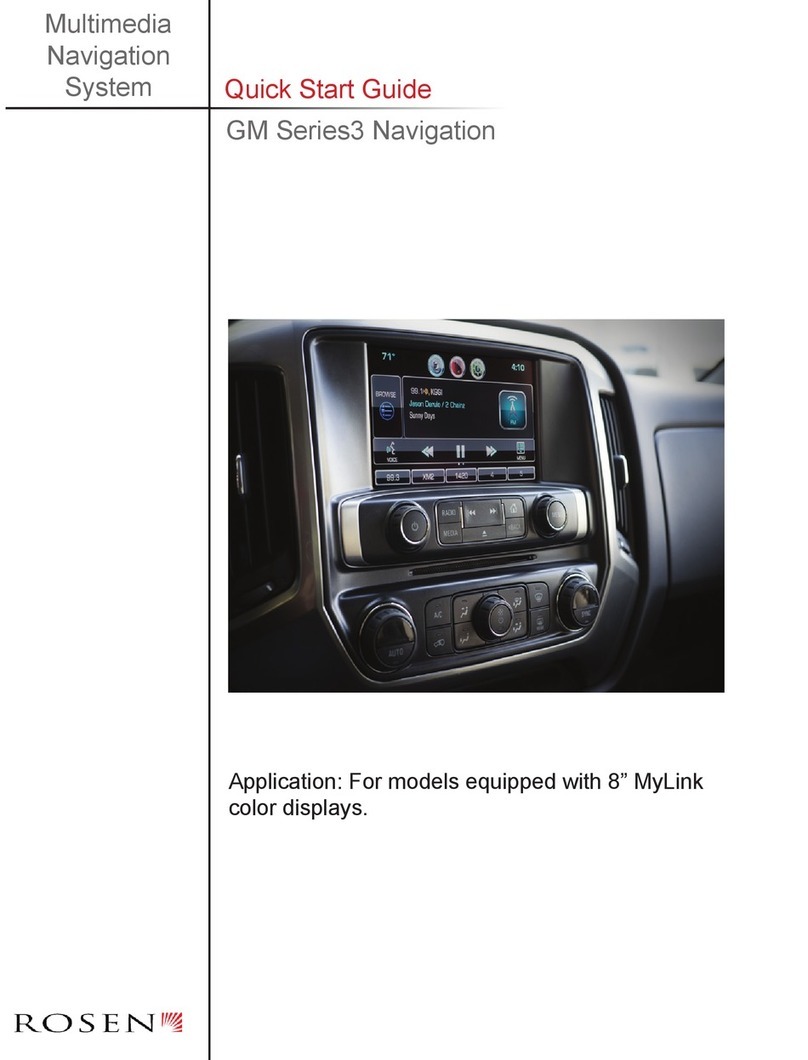 Rosen GM Series3 quick start guide