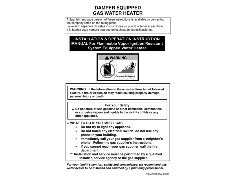 Bradford White D4403S series manual