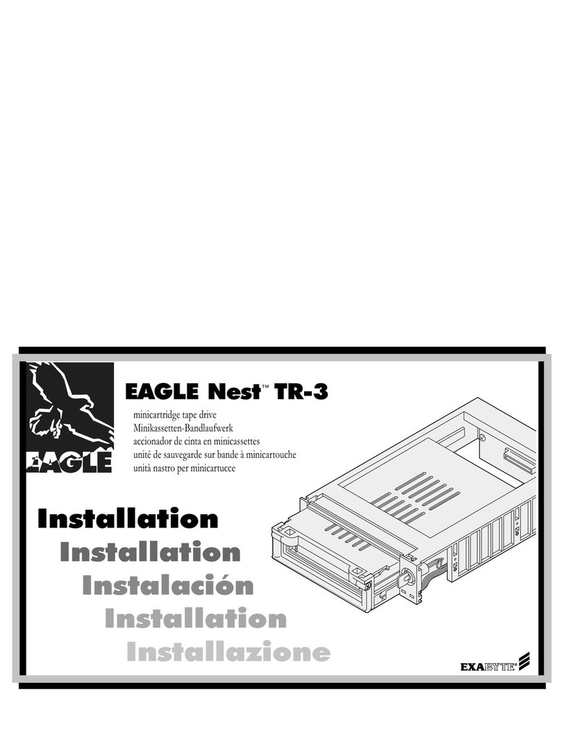 Exabyte Eagle Nest TR-3 User manual