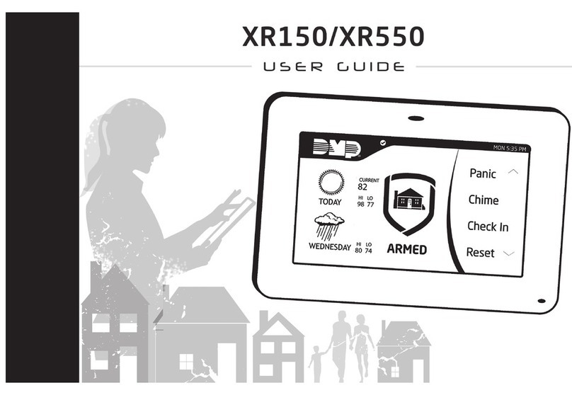 Digital Monitoring Products XR150 User manual