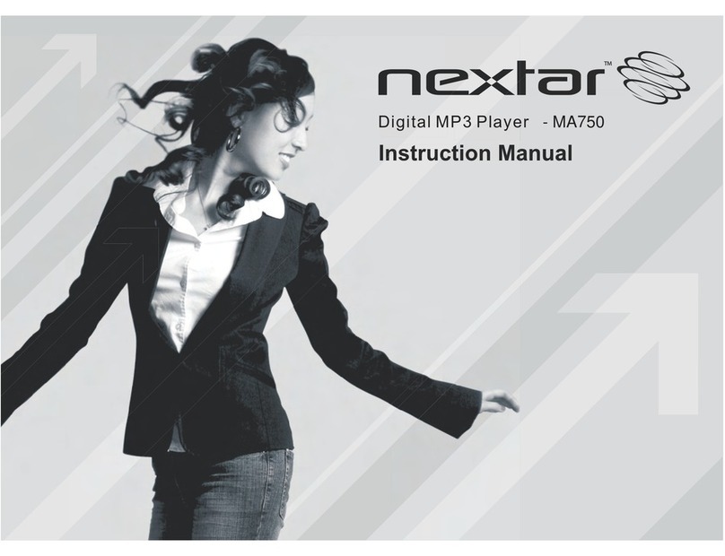 Nextar MA750 User manual