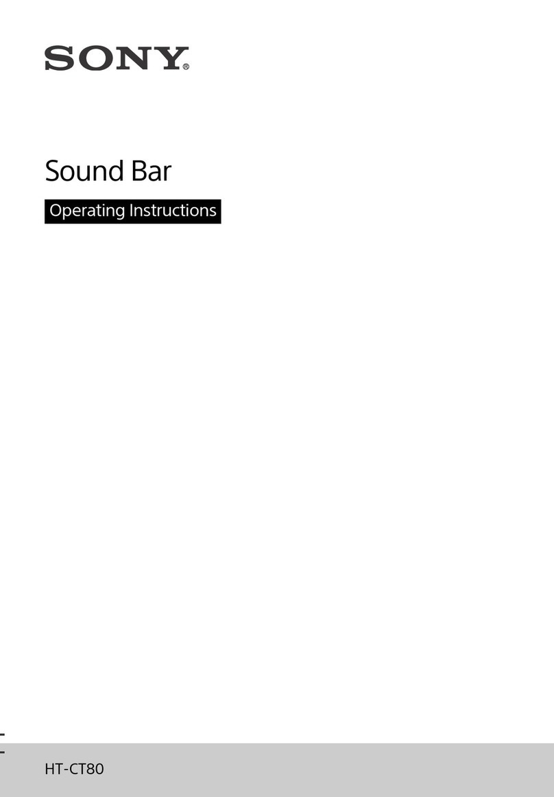 Sony HT-CT80 User manual Sony HT-CT80 User manual