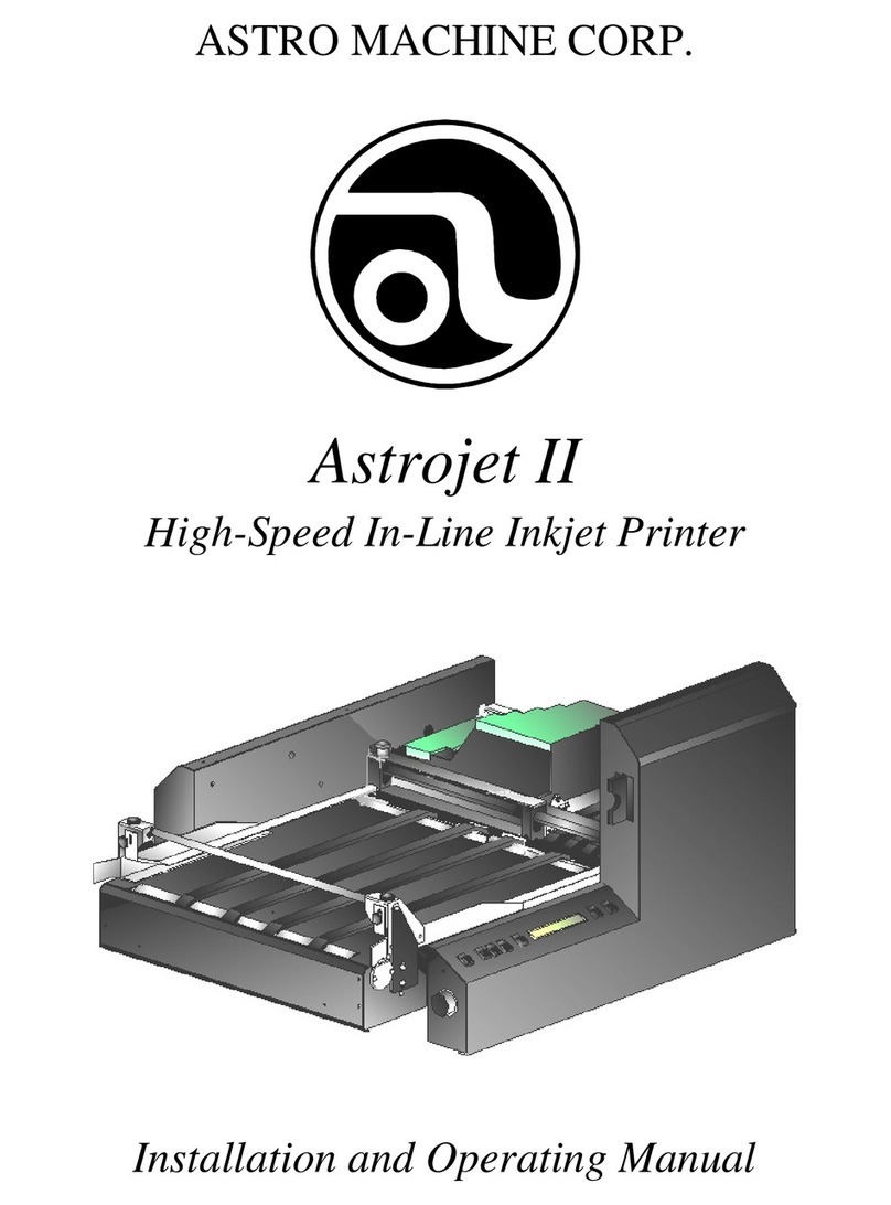 Astro Machine Astrojet 2 User manual