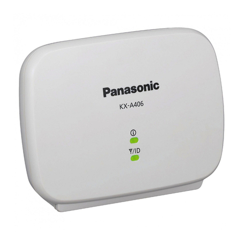 Panasonic A406 User manual