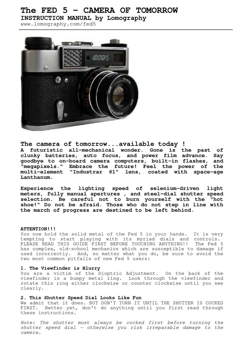 FED FED 5 instruction manual