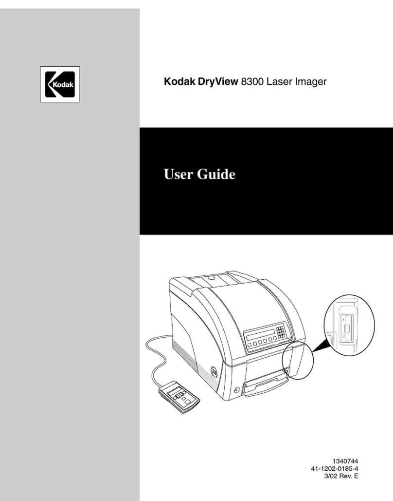 Kodak dryview 8300 User manual