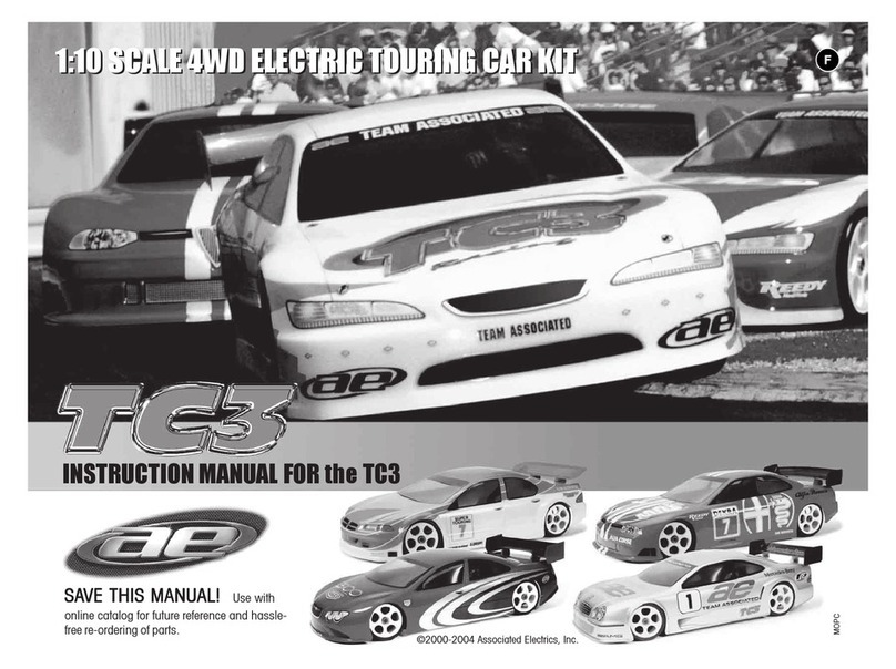 AE Nitro TC3 RTR User manual
