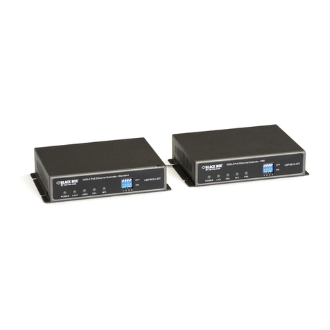 Black Box LBPS01A-KIT User manual Black Box LBPS01A-KIT User manual
