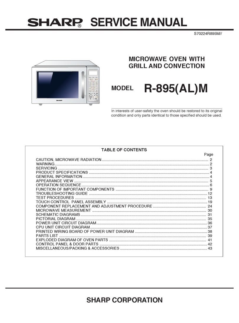 Sharp R-895(AL)M User manual