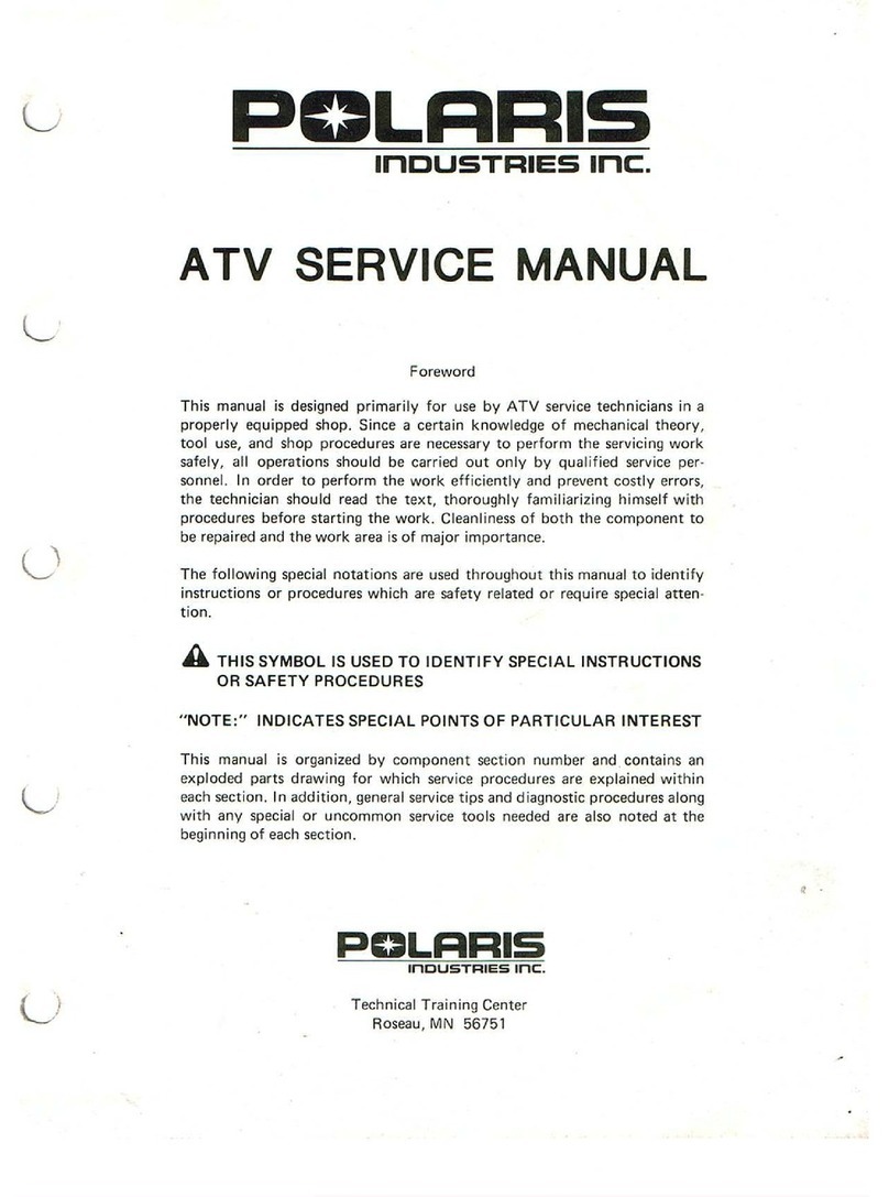 Polaris Scrambler User manual