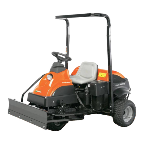 Jacobsen Groom Master II Safety & operation manual