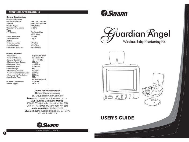Swann Guardian Angel User manual