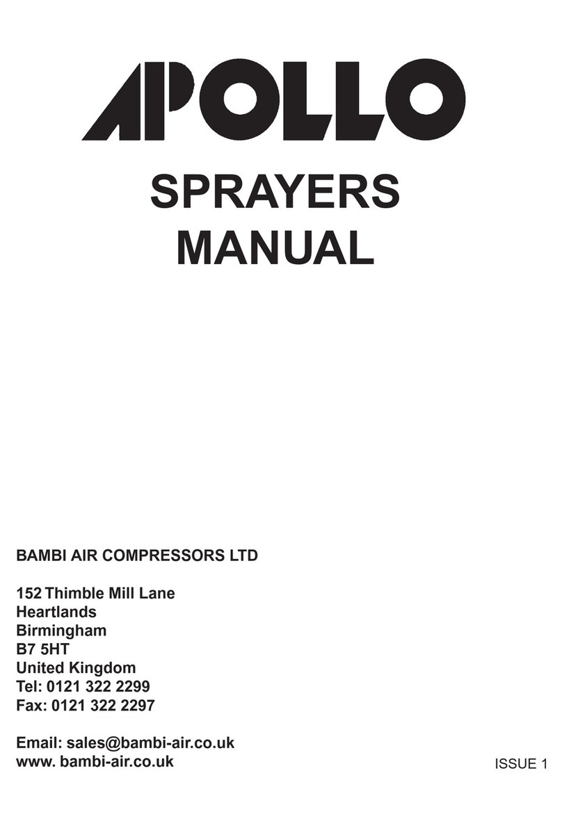 Apollo Sprayers Hobby Plus manual