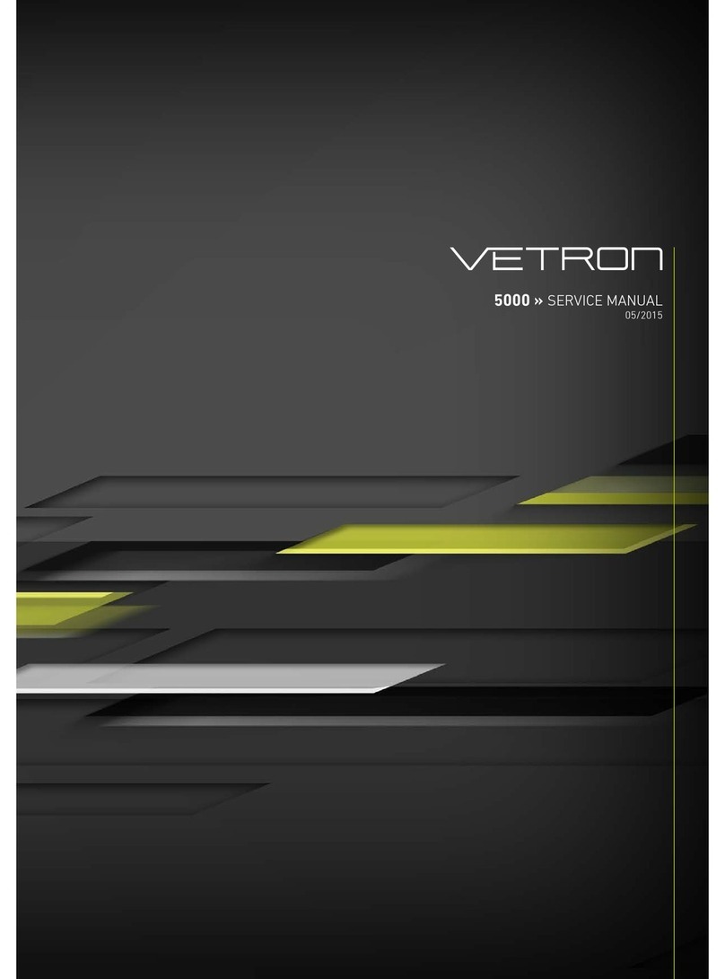VETRON 5000 Service manual