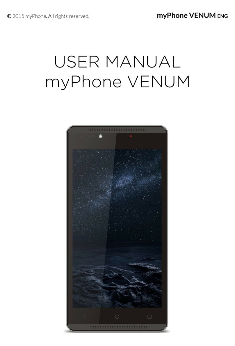 myPhone VENUM User manual