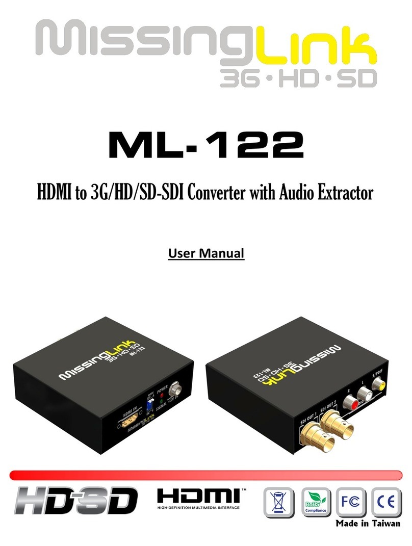 Missing Link ML-122 user manual