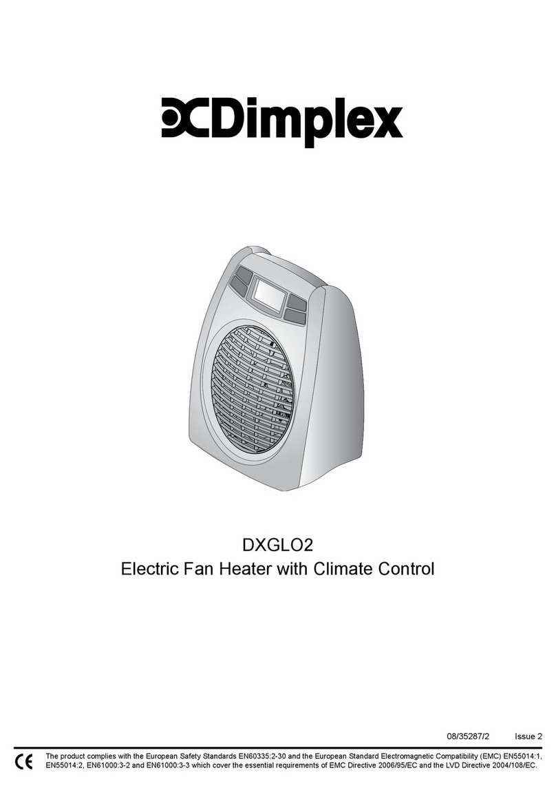 Dimplex DXGLO2 instructions Dimplex DXGLO2 instructions