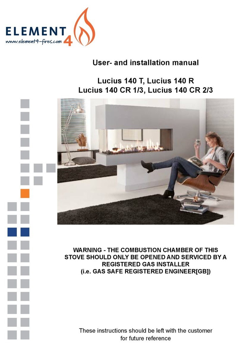 Element4 Lucius 140 R Operating manual