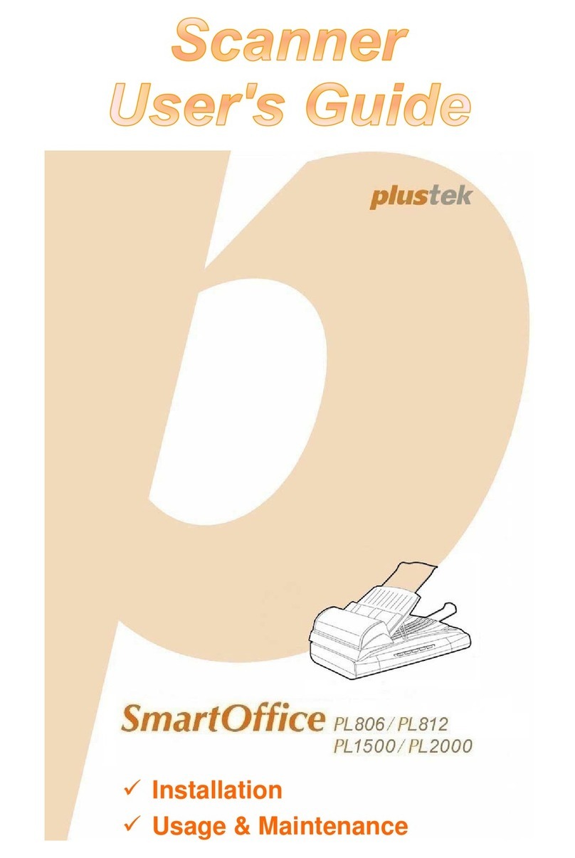Plustek SmartOffice PL806 User manual