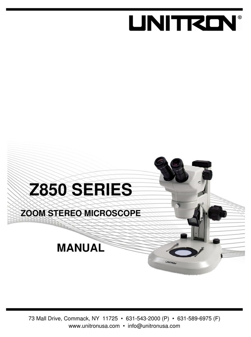 Unitron Z850 Series user manual