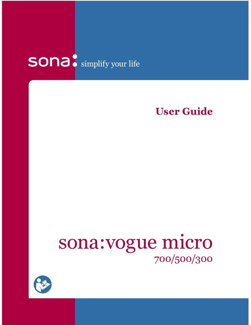 Sona vogue micro 700 user guide