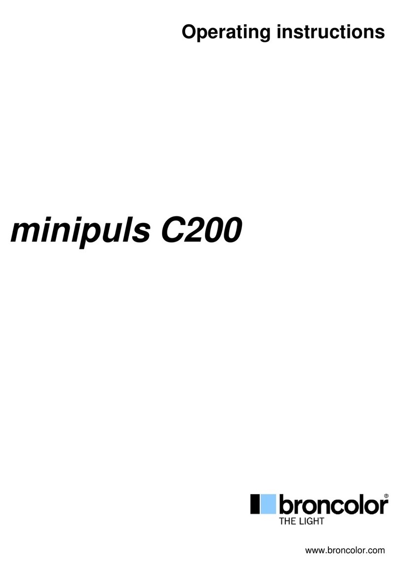 Broncolor Minipuls C200 operating instructions