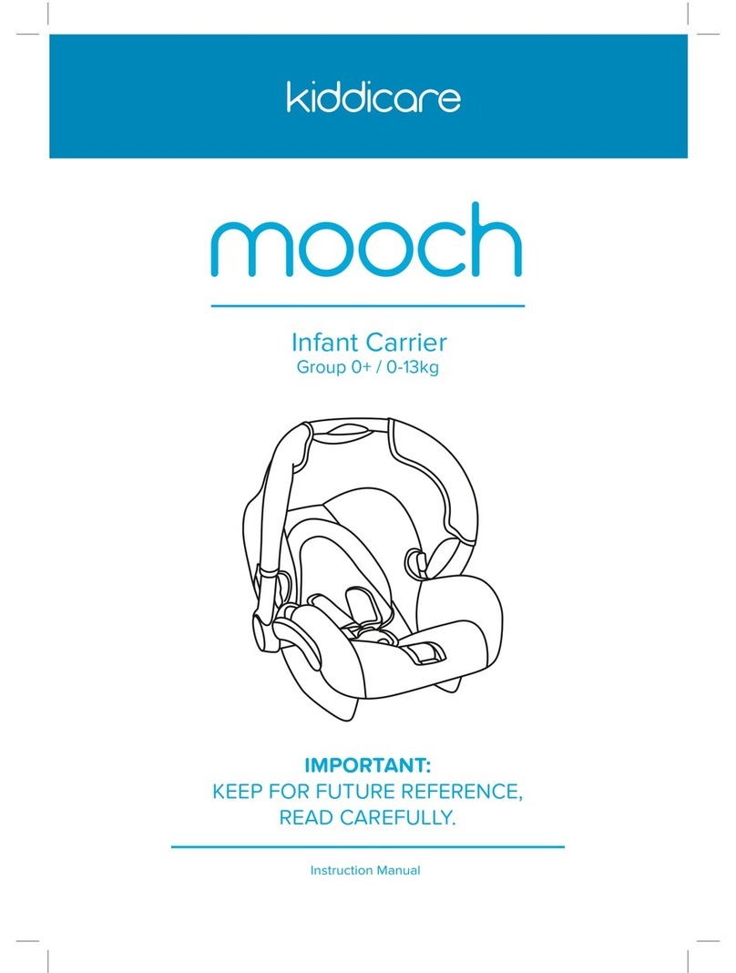 Kiddicare Mooch instruction manual