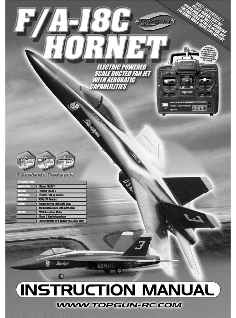 Top Gun F/A-18C Hornet instruction manual