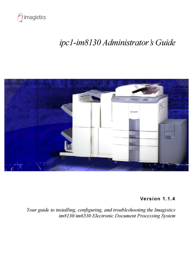 imagistics ipc1-im8130 Service manual