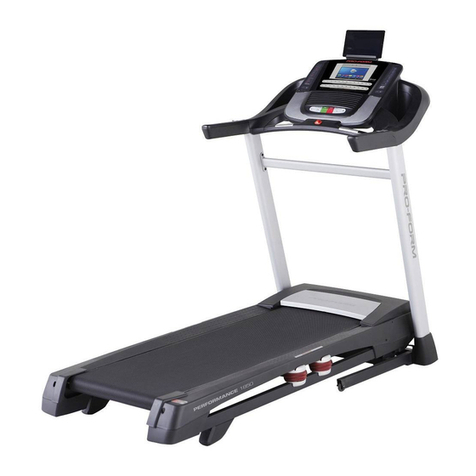 Pro-Form performance 1850 PETL14715.0 User manual