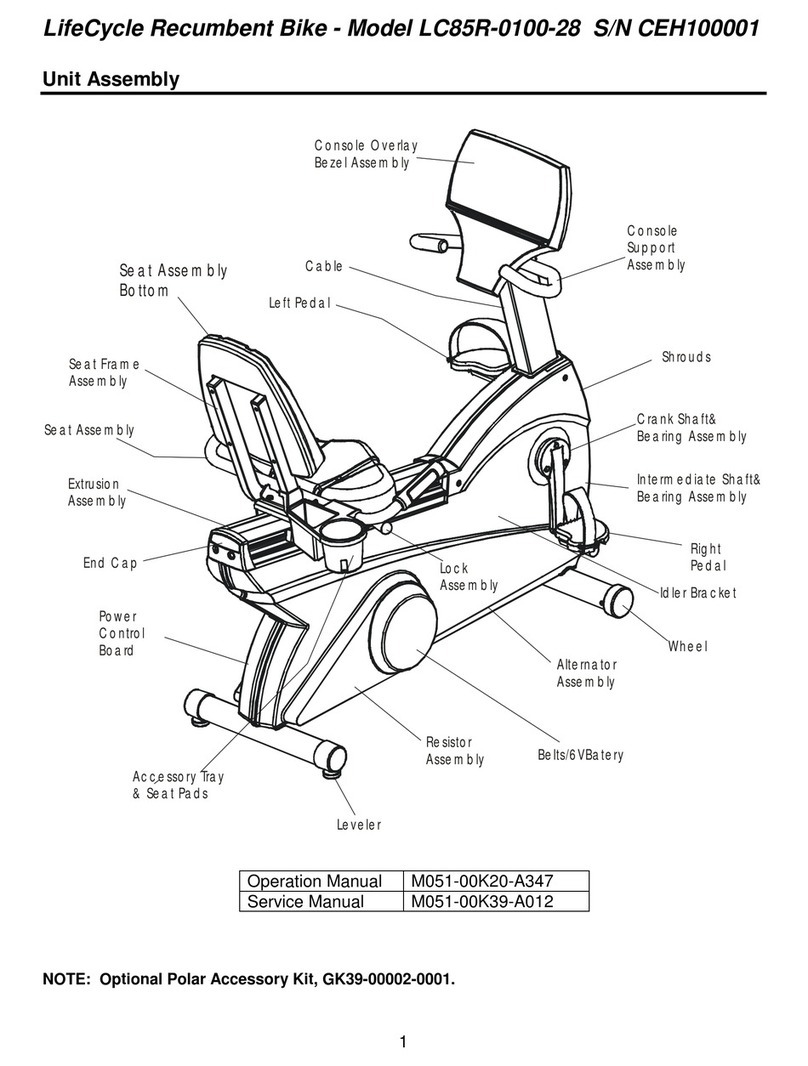 Lifecycle LC85R-0100-28 User manual Lifecycle LC85R-0100-28 User manual
