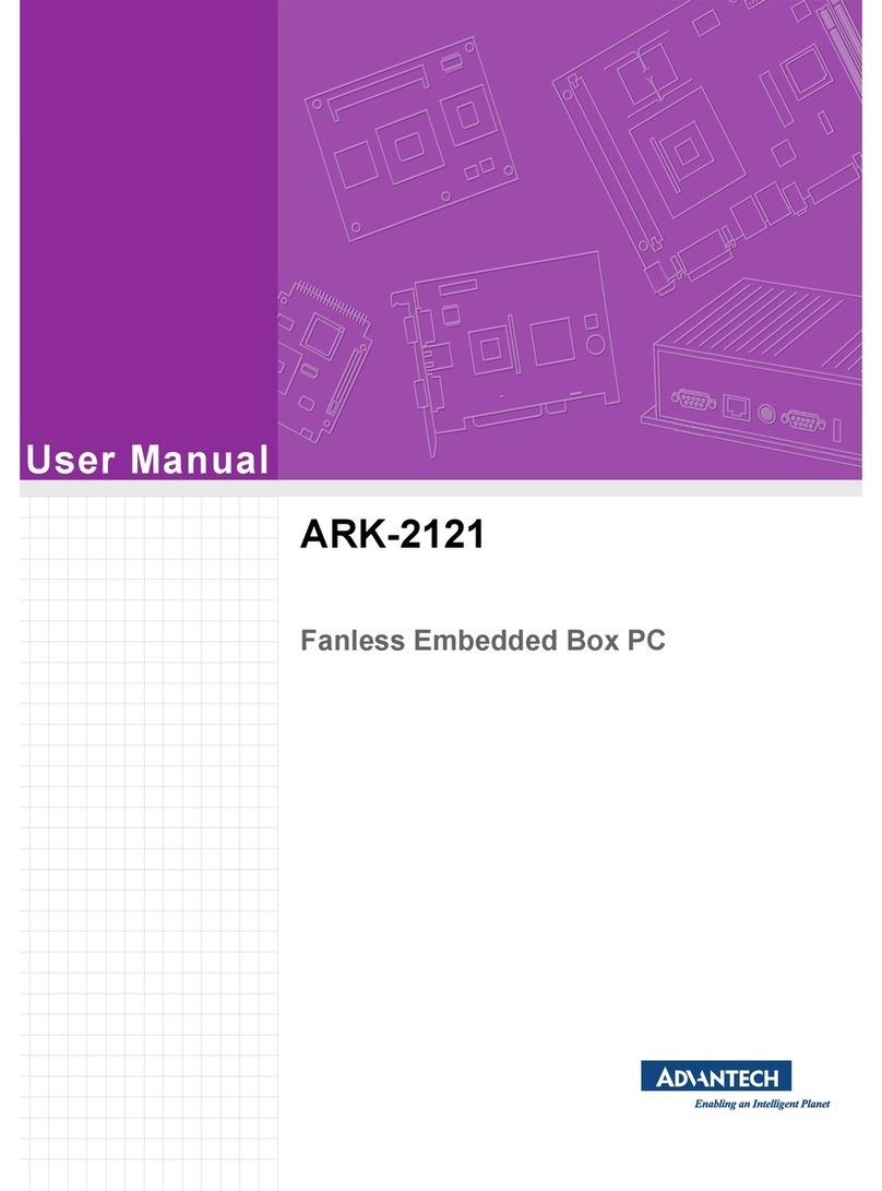 Advantech ARK-2121 User manual