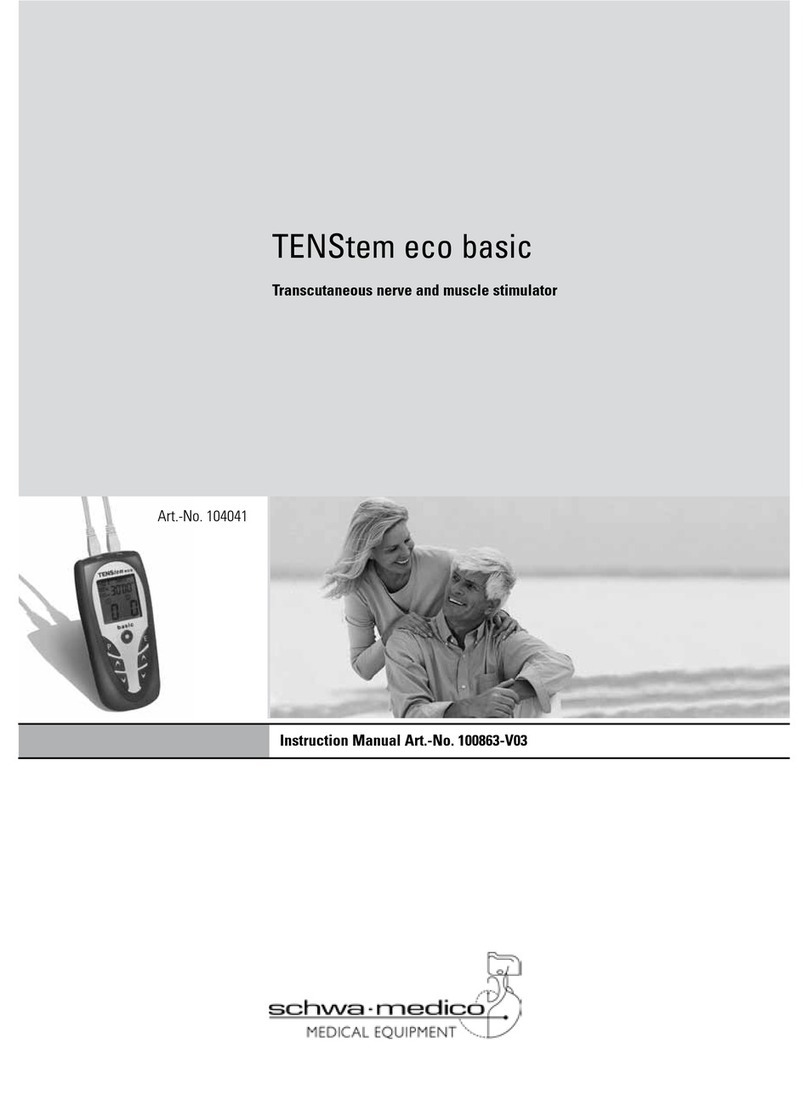 schwa-medico TENStem eco basic 104041 instruction manual schwa-medico TENStem eco basic 104041 instruction manual