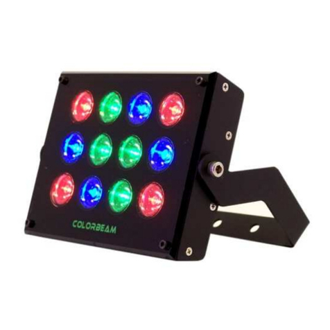 Optima Lighting Coloray Wash 12 user manual