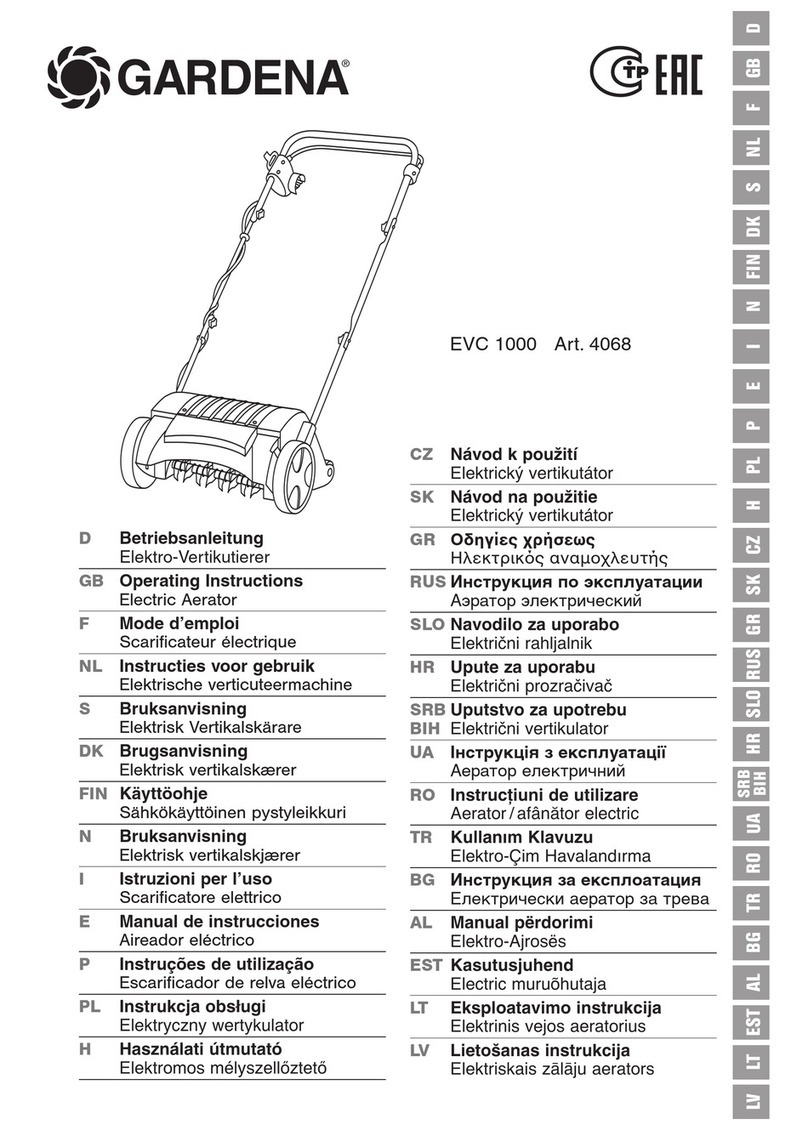 Gardena EVC 1000 User manual