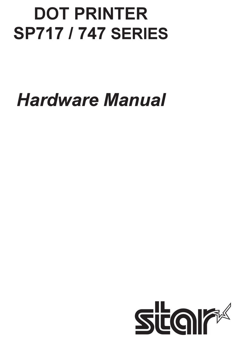 Star Micronics SP717 Series User manual