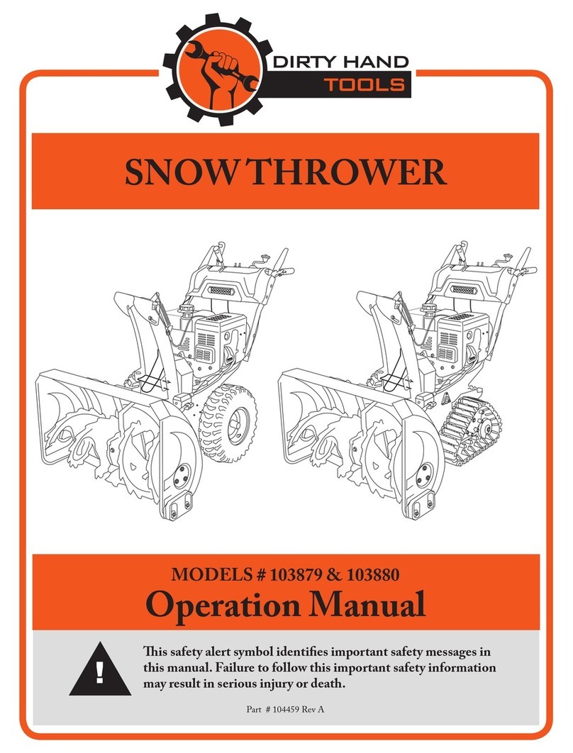 Dirty Hand Tools 103879 Operation manual