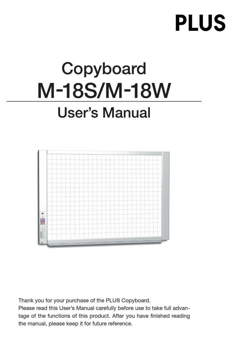 Plus M-18S user manual