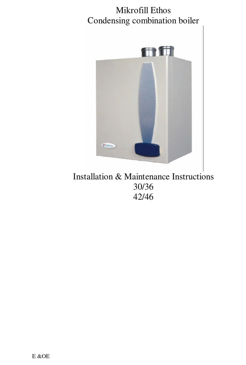 Mikrofill Ethos 30/36 Installation and operating instructions