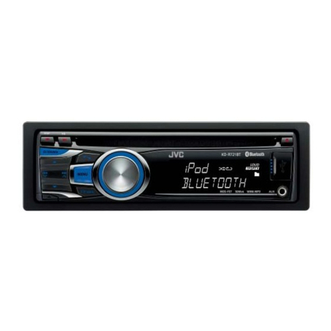JVC KD-R721BT Installation & connection manual