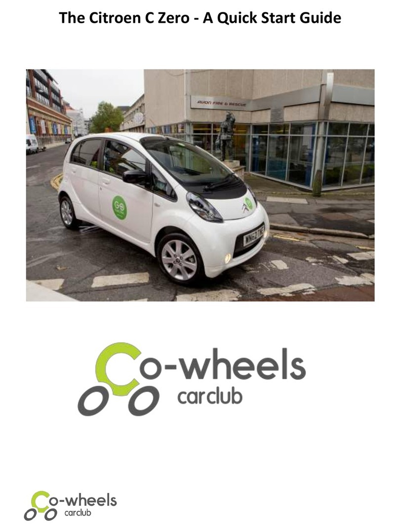 CITROEN C Zero User manual