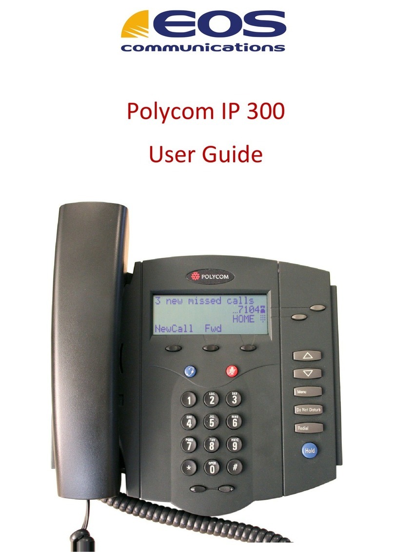 Polycom SoundPoint IP 300 User manual
