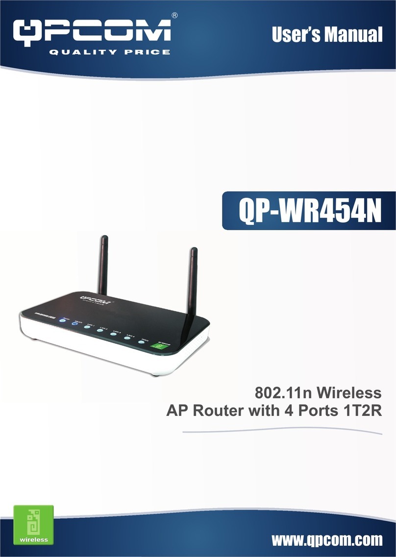 qpcom QP-WR454N user manual qpcom QP-WR454N user manual