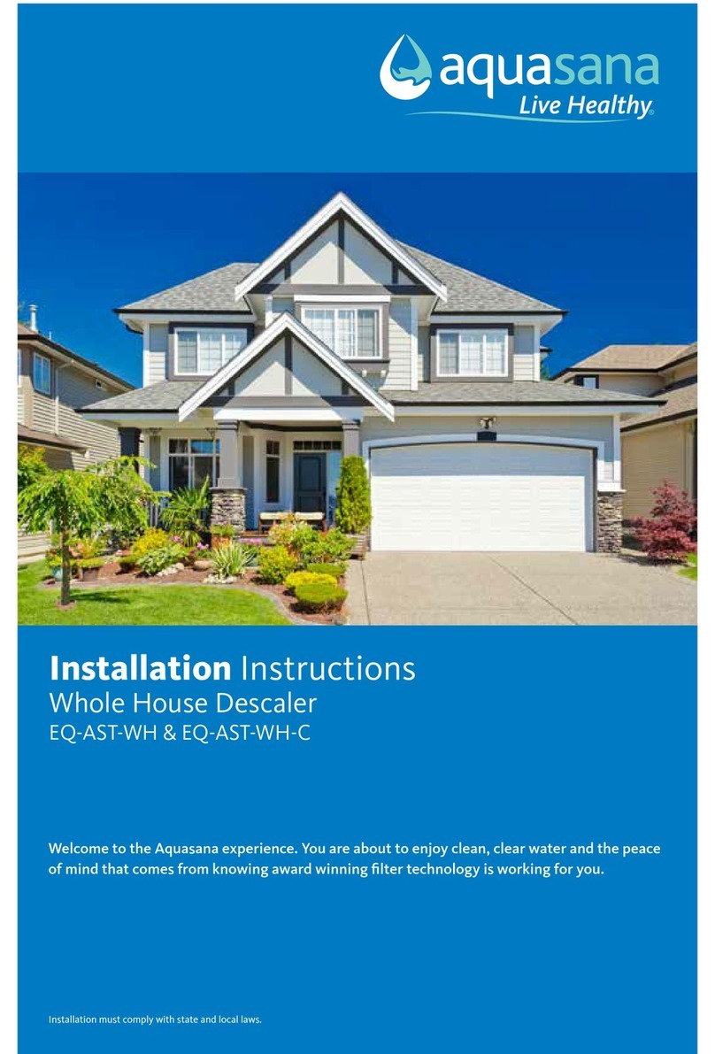 Aquasana EQ-AST-WH installation instructions