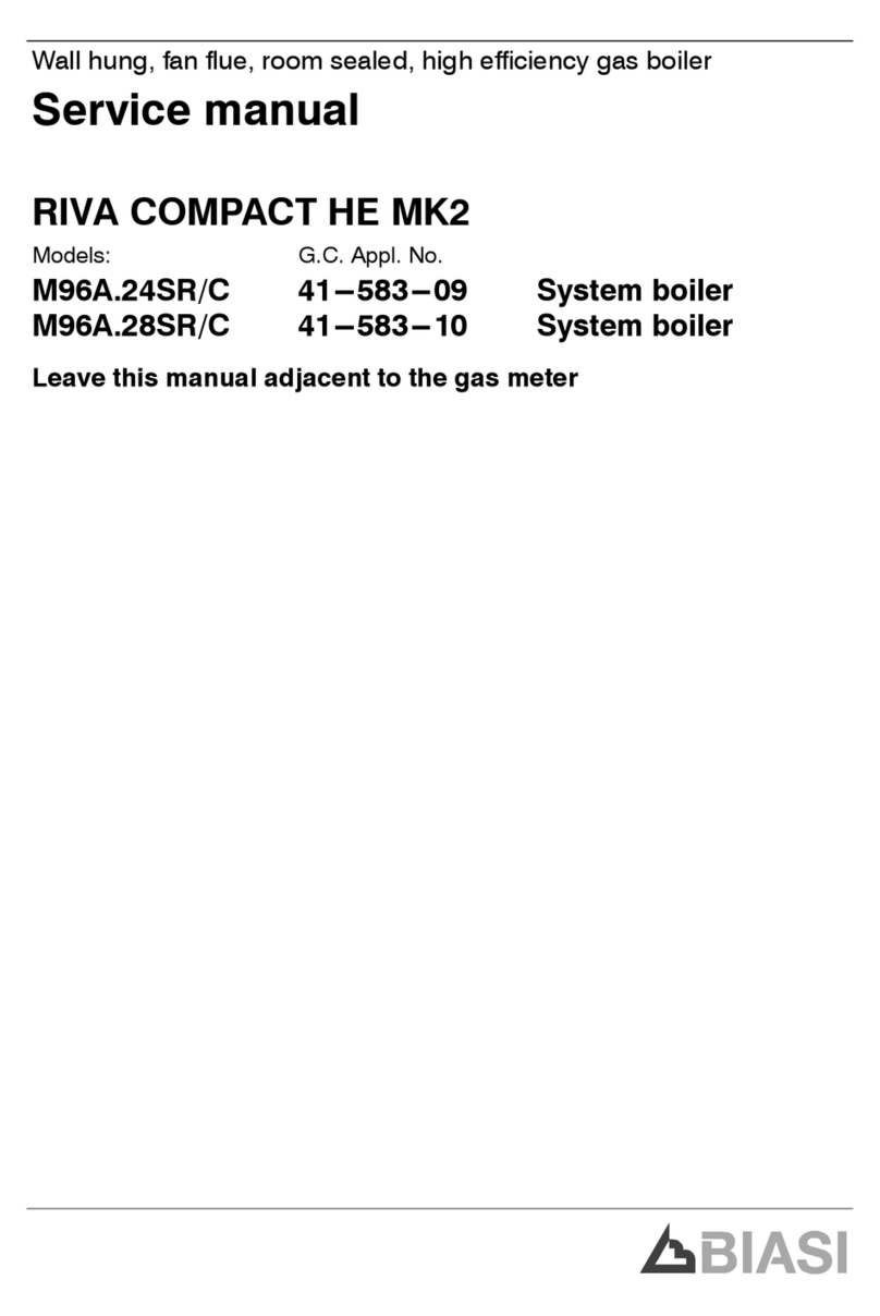 Biasi RIVA COMPACT HE MK2 M96A.24SR/C User manual