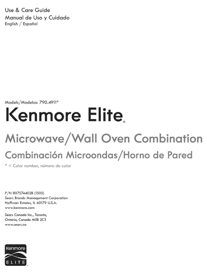 Kenmore 790.4911 Series Use & care guide