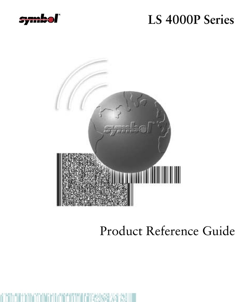 Symbol LS4000P Series Installation and operation manual