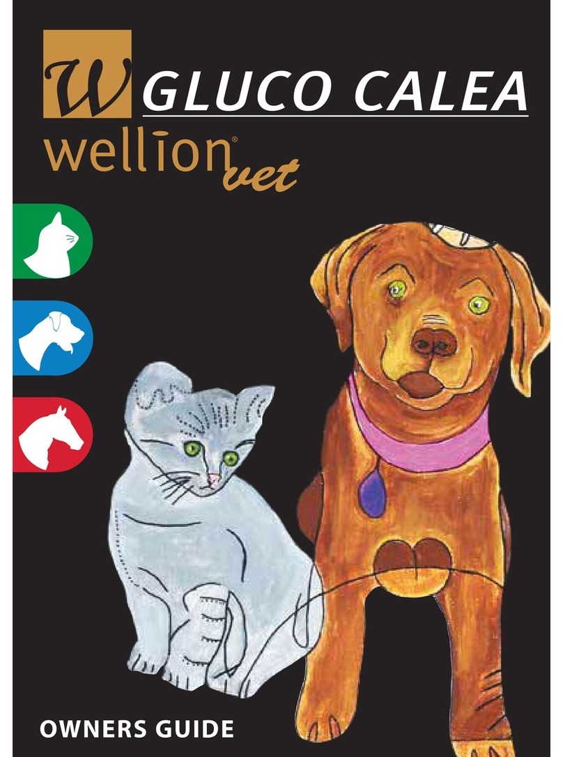 WellionVet Gluco Calea owner's guide